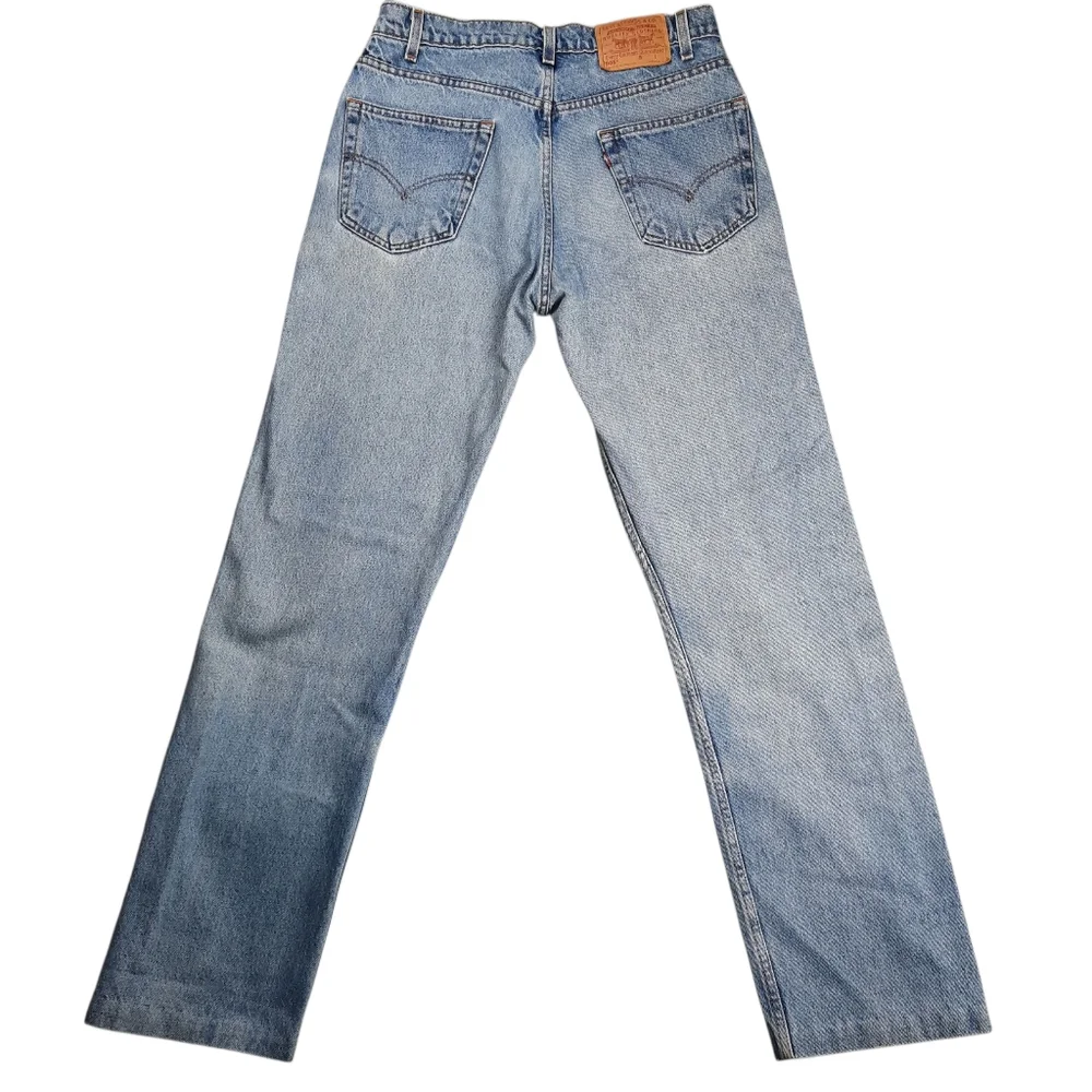 Levi's 505 VTG 90's Regular Fit Straight Leg Blue Jeans SZ 34x32
